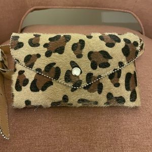 SOLD Leopard Belt Bag